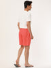 Solid Drawstring Mesh Lining Swimwear Beach Shorts