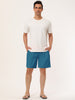 Solid Drawstring Mesh Lining Swimwear Beach Shorts