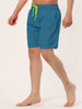 Solid Drawstring Mesh Lining Swimwear Beach Shorts