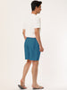 Solid Drawstring Mesh Lining Swimwear Beach Shorts
