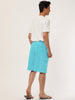 Summer Solid Drawstring Elastic Waist Beach Shorts
