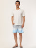 Casual Summer Print Color Block Beach Board Shorts