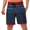 Casual Summer Print Color Block Beach Board Shorts