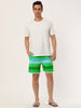 Casual Summer Print Color Block Beach Board Shorts