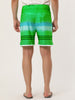 Casual Summer Print Color Block Beach Board Shorts