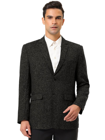 Single Breasted Solid Formal Business Suit Blazer