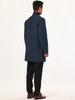 Gifts for Men Notched Lapel Single Breasted Long Trench Winter Coat