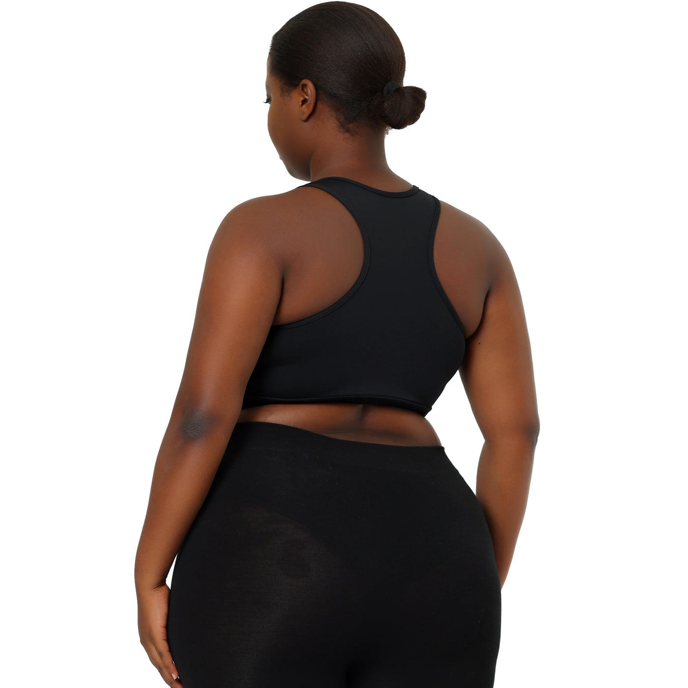 Bublédon Women's Plus Size Sport Bras Full Figure Lingerie Breathable Hollow Support Bra