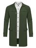 Lightweight Lapel Single Breasted Trench Overcoat