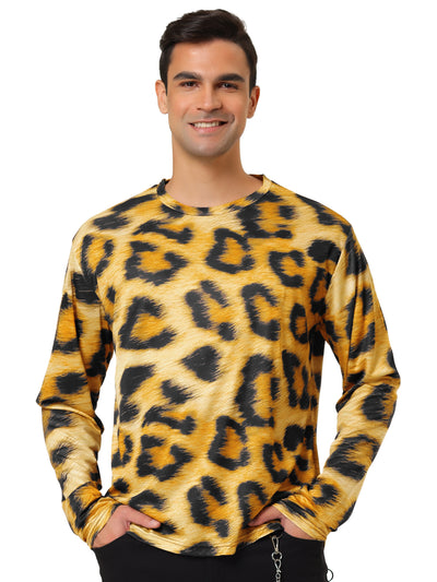 Chic Leopard Printed Lightweight Long Sleeve Shirt