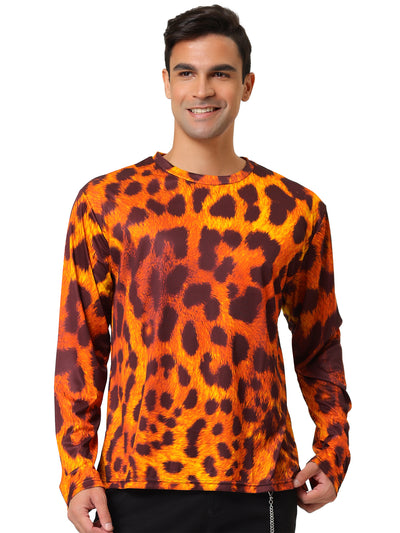 Chic Leopard Printed Lightweight Long Sleeve Shirt
