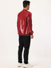 Sequin Varsity Long Sleeve Zipper Bomber Jacket