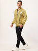 Sequin Varsity Long Sleeve Zipper Bomber Jacket