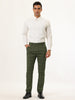 Casual Flat Front Check Business Dress Plaid Pants