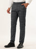 Casual Flat Front Check Business Dress Plaid Pants