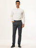 Casual Flat Front Check Business Dress Plaid Pants
