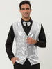 Classic Sequin Shiny Single-breasted Party Suit Vest