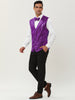 Classic Sequin Shiny Single-breasted Party Suit Vest