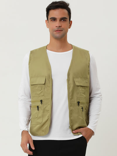 Casual Lightweight Outdoor Multi-pockets Cargo Vest