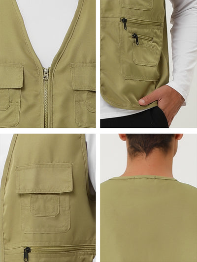 Casual Lightweight Outdoor Multi-pockets Cargo Vest