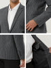 Basic Notched Lapel One Button Houndstooth Blazer
