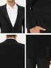 Mr. Football Style Chic Velvet Solid One Button Party Prom Suit Blazer