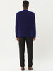 Mr. Football Style Chic Velvet Solid One Button Party Prom Suit Blazer