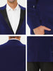Mr. Football Style Chic Velvet Solid One Button Party Prom Suit Blazer
