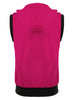 Kangaroo Pocket Zip Up Drawstring Hooded Vest