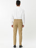 Casual Plaid Flat Front Business Pencil Dress Pants