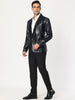 Retro Leopard Printed Luxury Notched Lapel Blazer