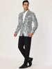 Retro Leopard Printed Luxury Notched Lapel Blazer