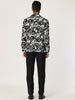 Retro Leopard Printed Luxury Notched Lapel Blazer