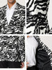 Retro Leopard Printed Luxury Notched Lapel Blazer