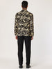 Retro Leopard Printed Luxury Notched Lapel Blazer