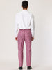 Skinny Plaid Casual Bussiness Checked Dress Pants