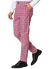 Skinny Plaid Casual Bussiness Checked Dress Pants
