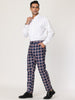 Skinny Plaid Casual Bussiness Checked Dress Pants