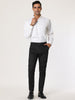 Skinny Striped Straight Formal Business Dress Pants
