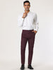 Skinny Striped Straight Formal Business Dress Pants