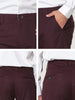 Skinny Striped Straight Formal Business Dress Pants