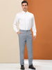 Solid Color Flat Front Skinny Business Dress Pants