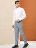 Solid Color Flat Front Skinny Business Dress Pants