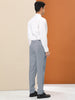 Solid Color Flat Front Skinny Business Dress Pants