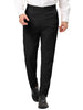 Solid Color Flat Front Skinny Business Dress Pants