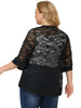 H Line Summer 3/4 Sleeve High Low Cardigan