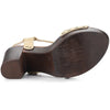 Perphy Platform Slingback High Heel Chunky Heels Sandals