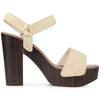 Perphy Platform Slingback High Heel Chunky Heels Sandals