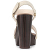 Perphy Platform Slingback High Heel Chunky Heels Sandals
