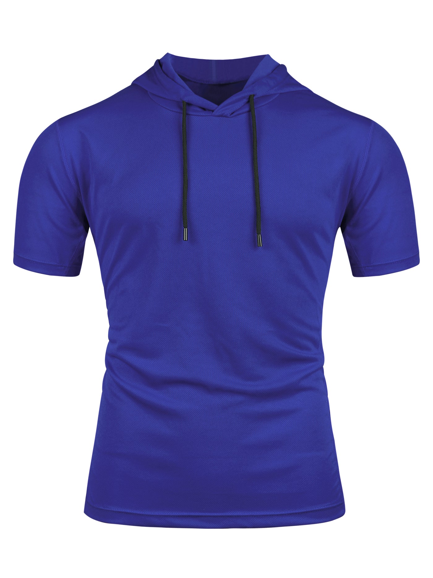 Bublédon Short Sleeve Solid Color Lightweight Workout Hoodies